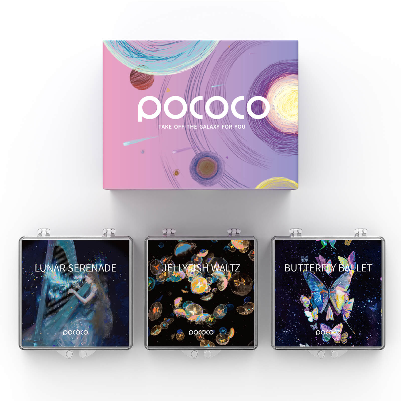 Enchanted Harmonies Galaxy Projector Discs Set (3 Discs)
