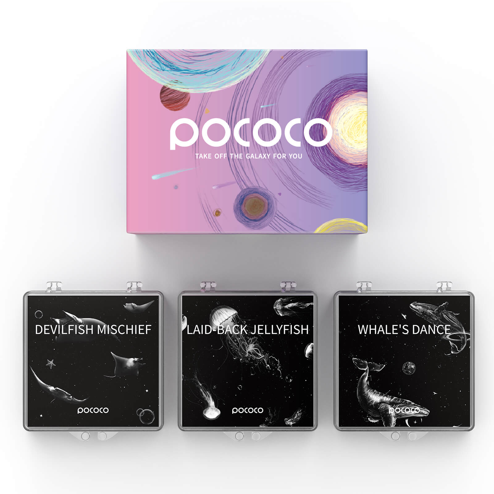 POCOCO Galaxy Projector 3 Discs - Deep Sea Marvels