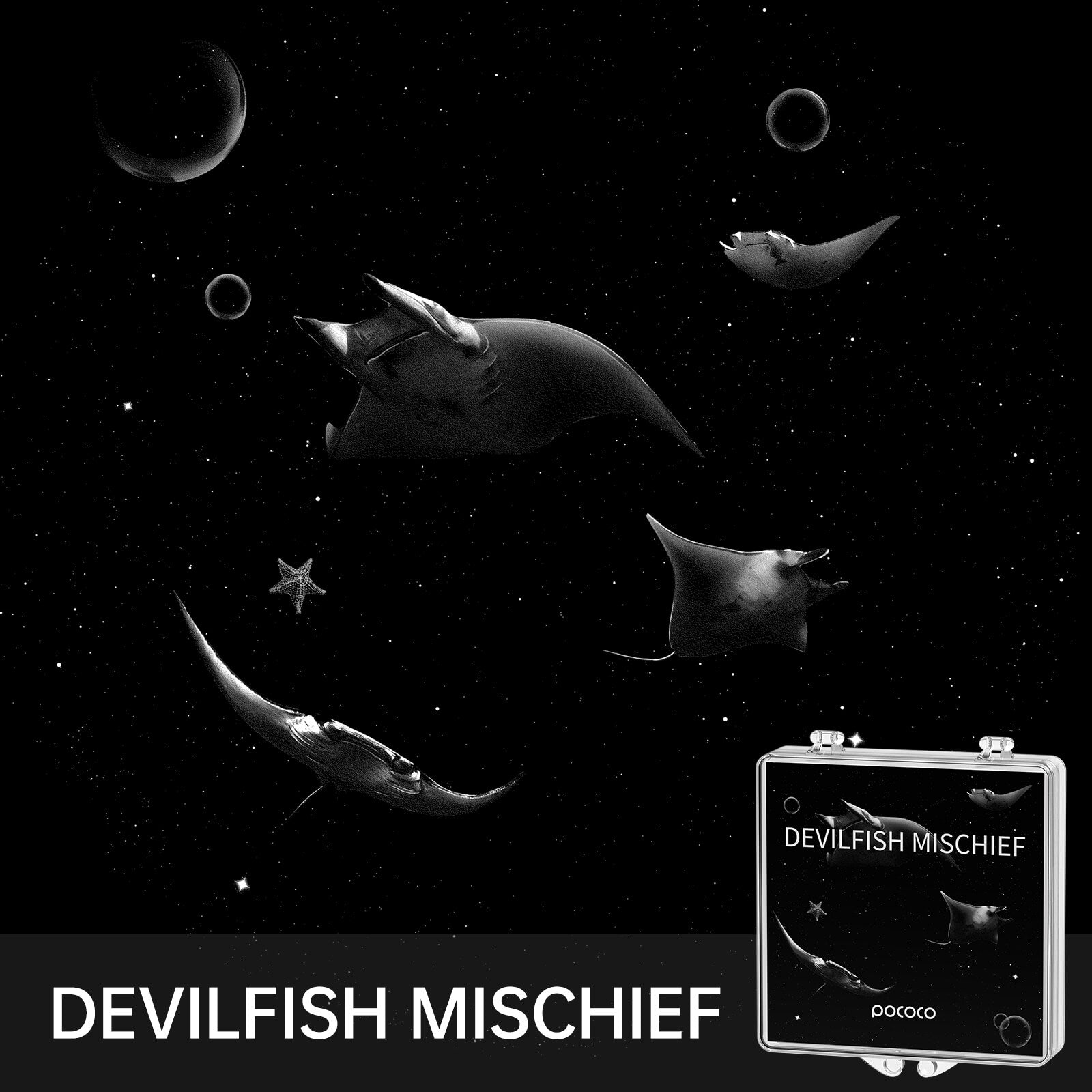 POCOCO Galaxy Projector Disc - Develfish Mischief
