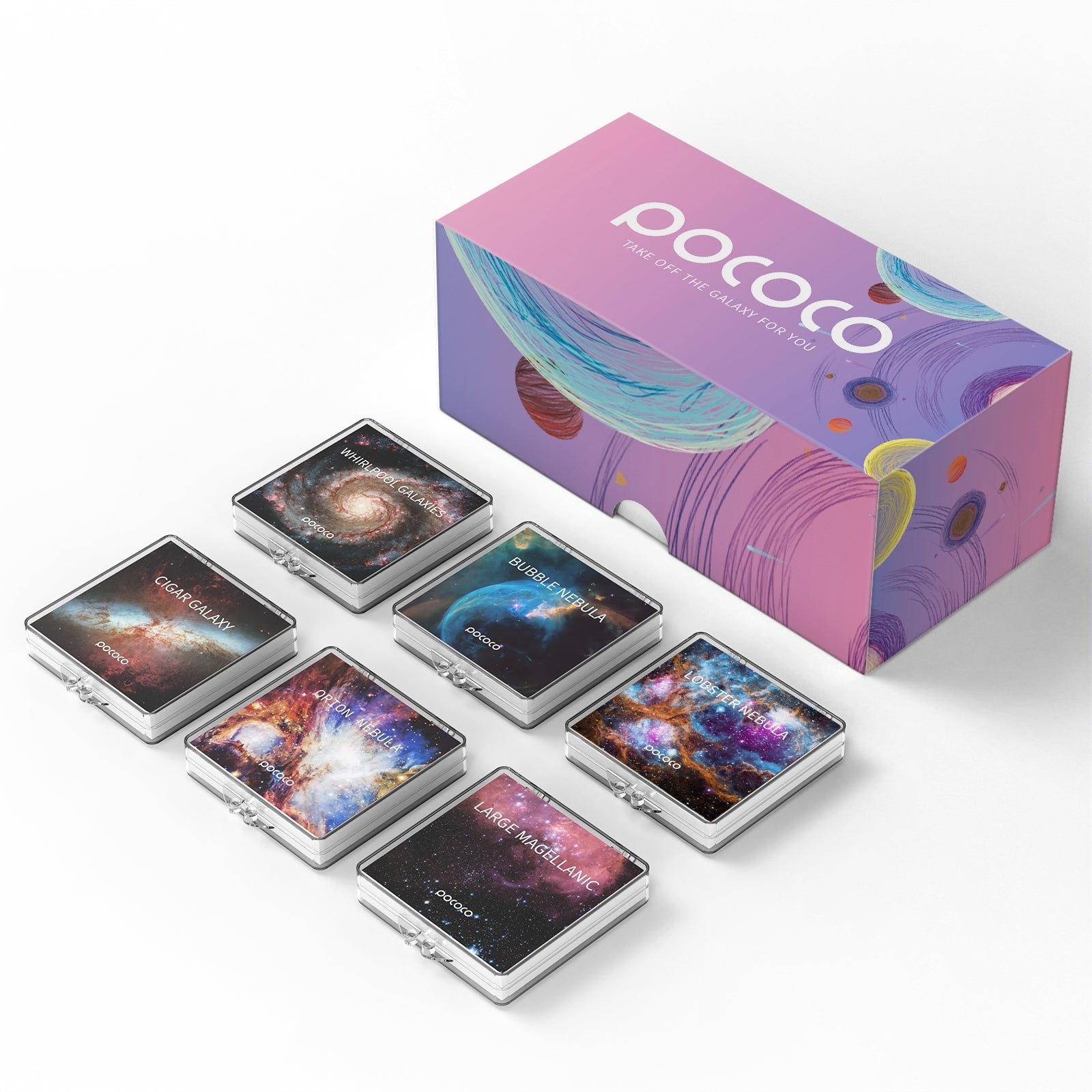 Gorgeous Nebula Galaxy Projector Discs Set (6 Discs)