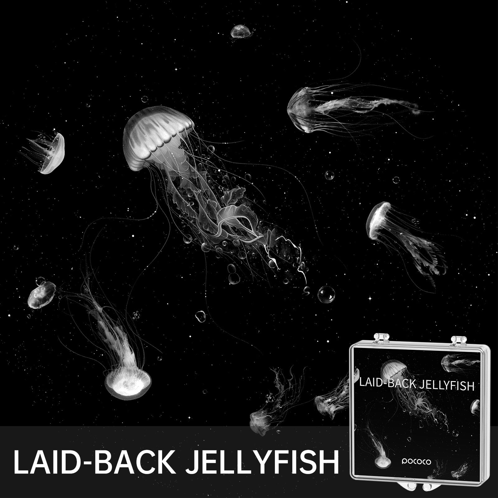 POCOCO Galaxy Projector Disc - Laid-Back Jellyfish